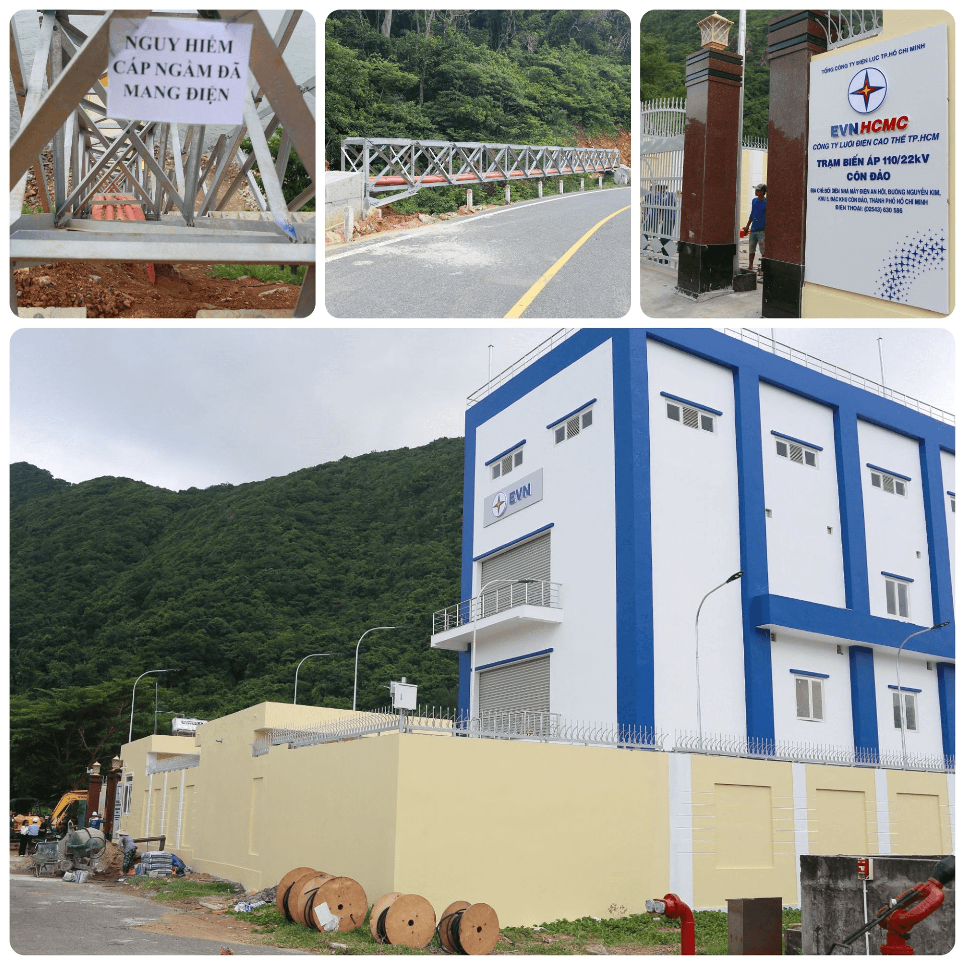 Cận cảnh dự án cáp ngầm vượt biển dài nhất Đông Nam Á đưa điện ra Đặc khu Côn Đảo