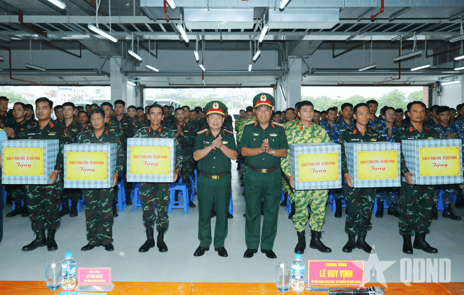 Thượng tướng Lê Huy Vịnh động viên các lực lượng bảo đảm kỹ thuật cho nhiệm vụ A80