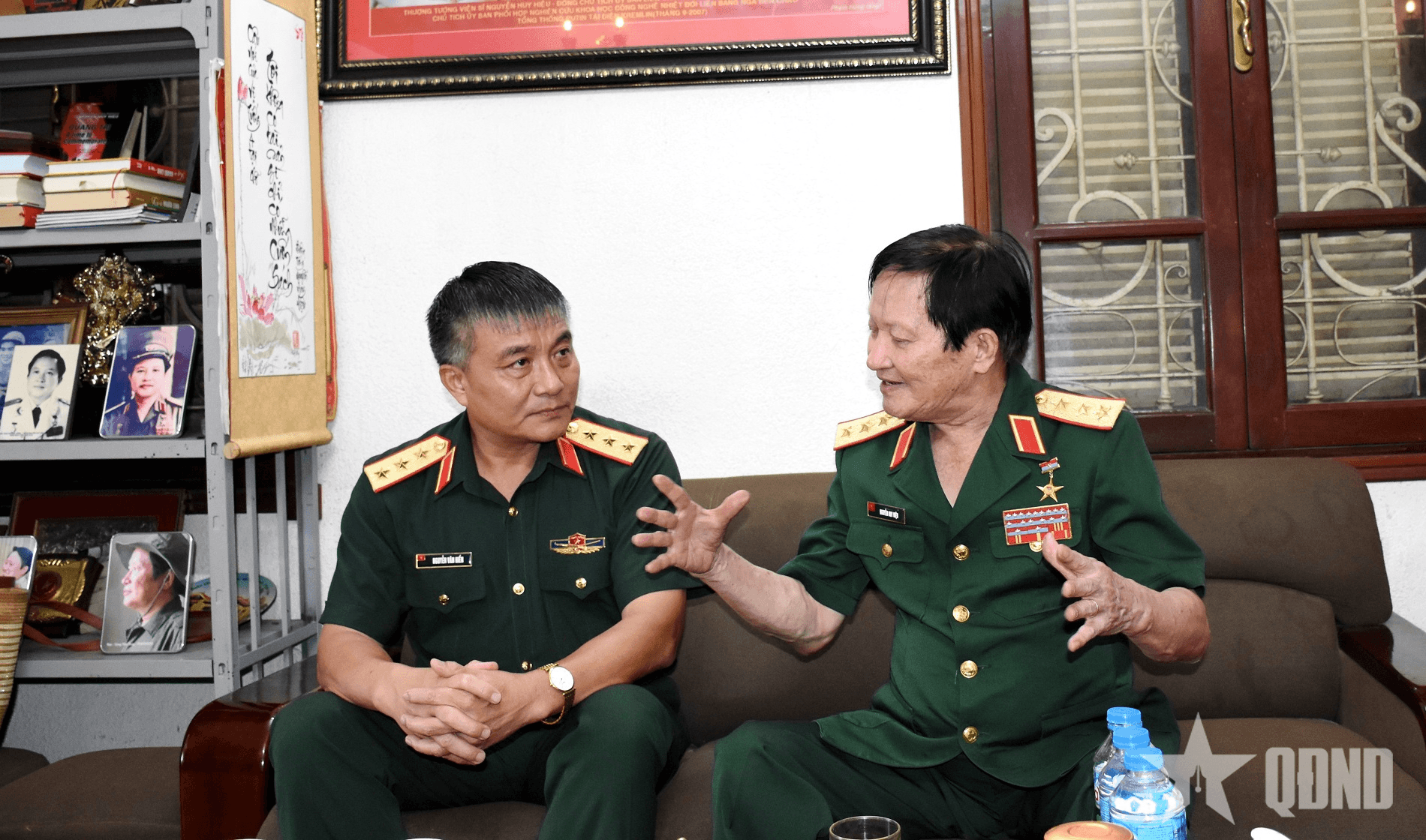 Thượng tướng Nguyễn Văn Hiền thăm, tri ân các anh hùng, tướng lĩnh, nguyên lãnh đạo Bộ Quốc phòng