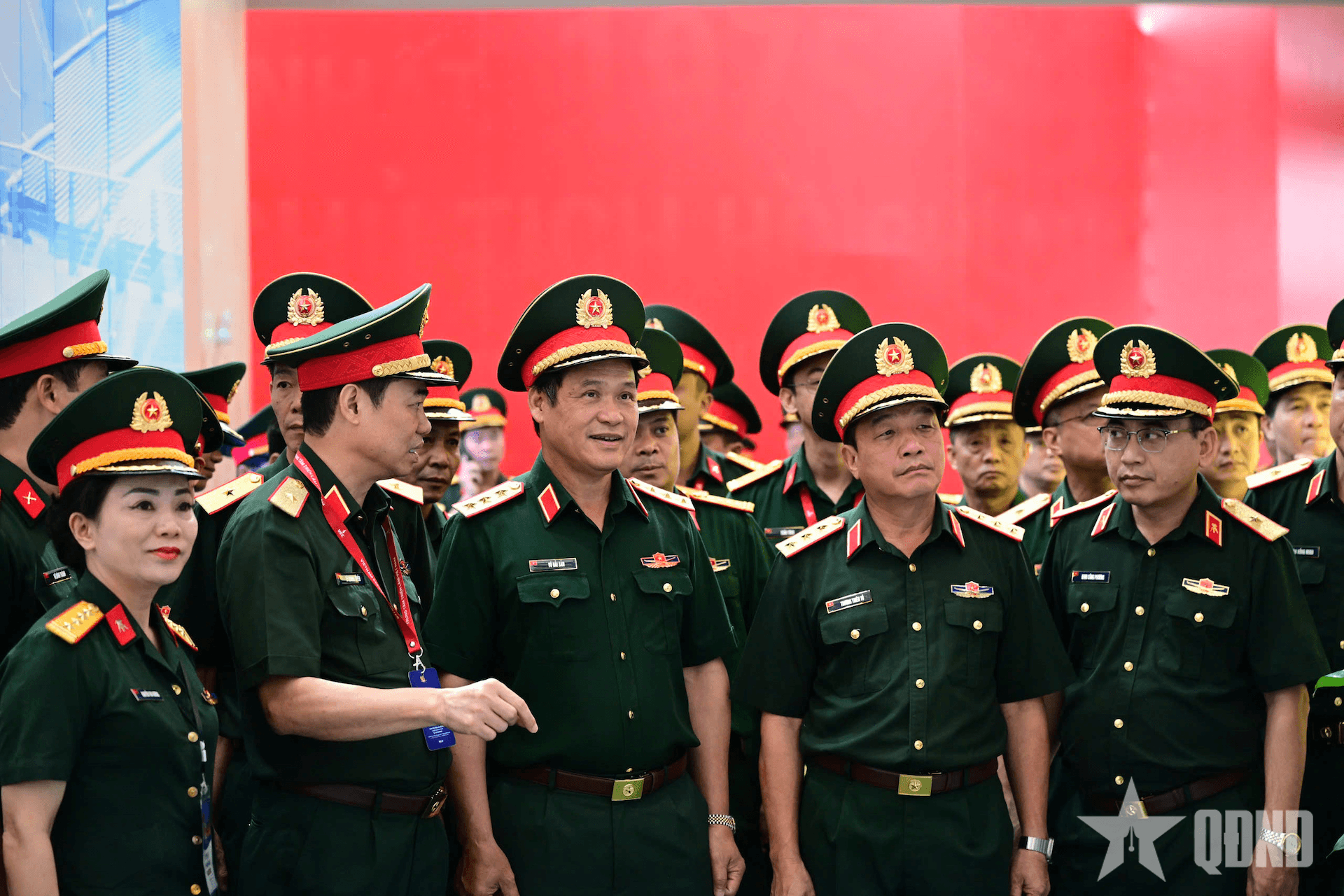Thượng tướng Vũ Hải Sản kiểm tra, tổng duyệt trưng bày tại Triển lãm thành tựu đất nước