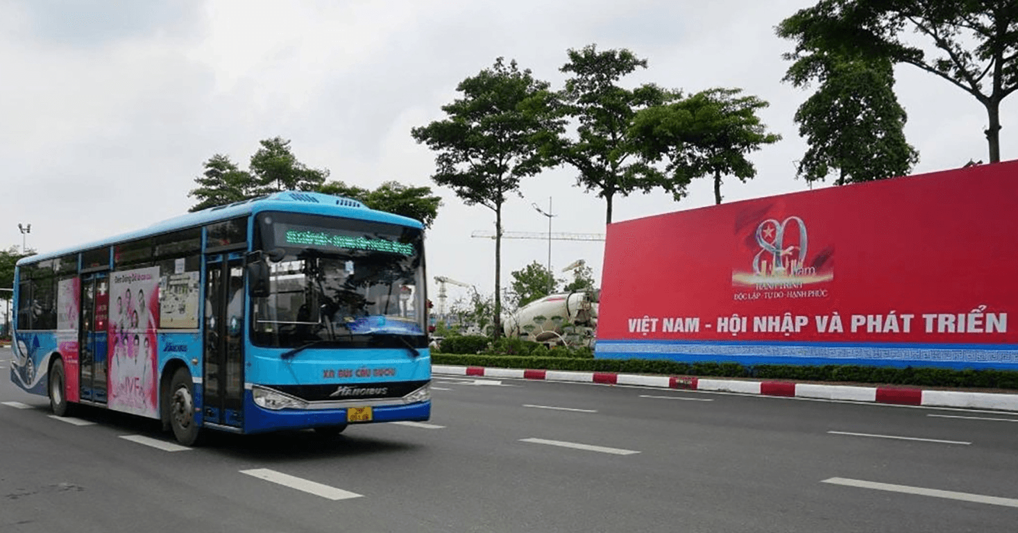 Tăng cường các tuyến xe buýt đến Trung tâm Hội chợ triển lãm quốc gia