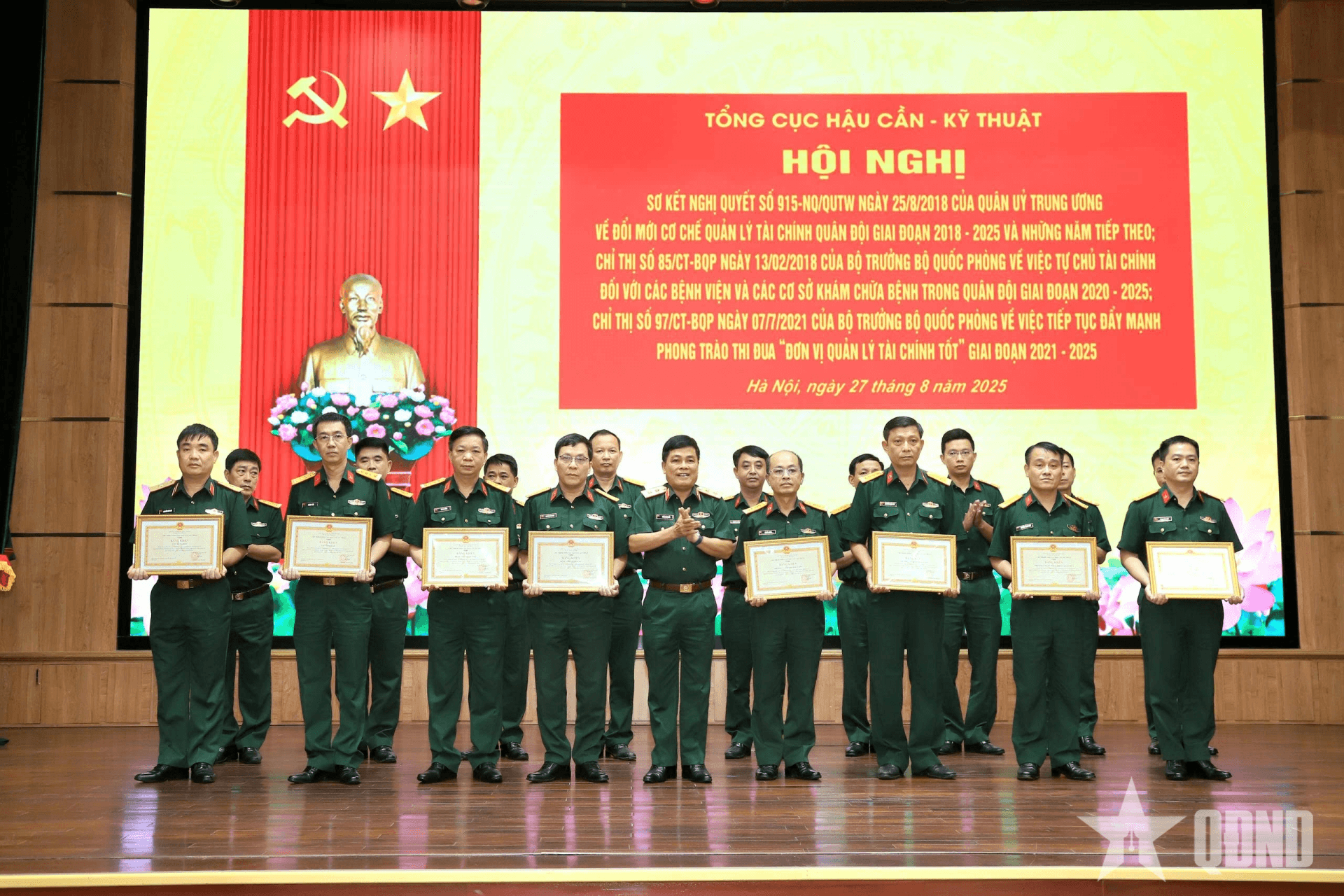 Tổng cục Hậu cần-Kỹ thuật bảo đảm tốt tài chính cho các nhiệm vụ
