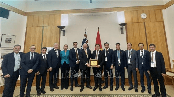 Đoàn đại biểu Ủy ban Quốc phòng, An ninh và Đối ngoại của Quốc hội thăm, làm việc tại Australia