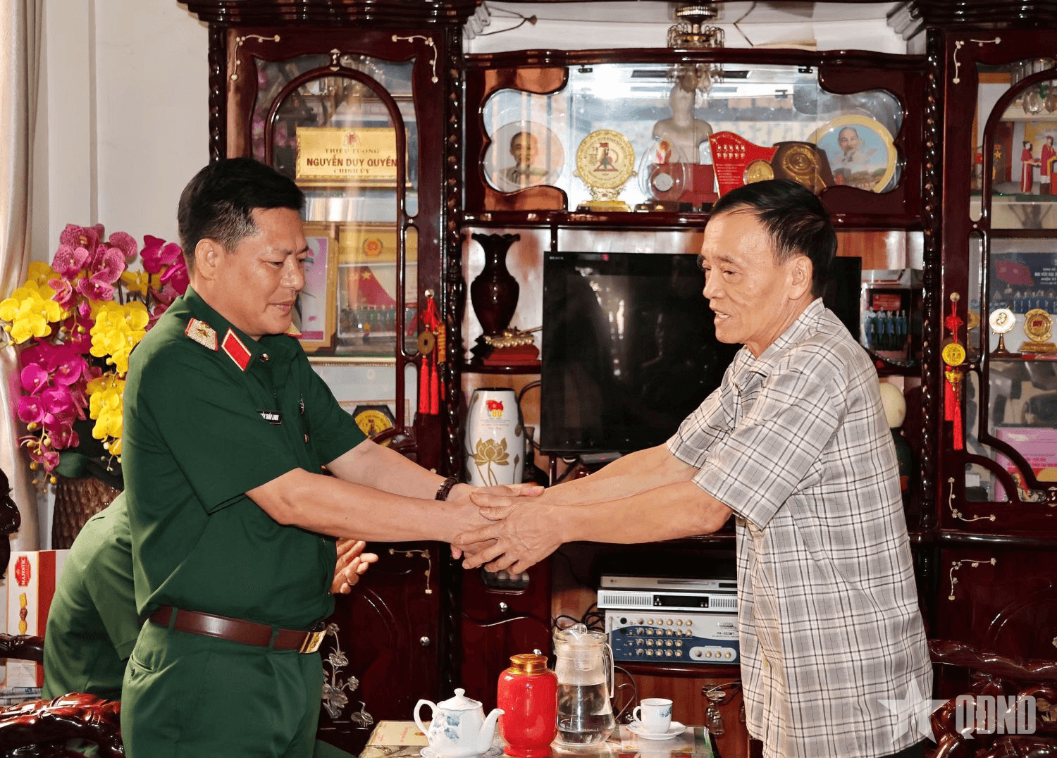Quân đoàn 34 đẩy mạnh các hoạt động chính sách dịp Quốc khánh