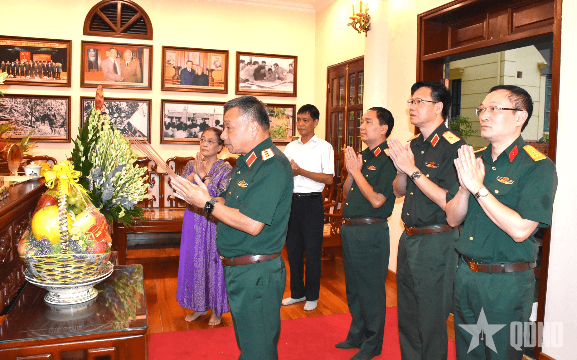 Thượng tướng Lê Quang Minh tri ân các đồng chí nguyên lãnh đạo Đảng, Nhà nước, Quân đội