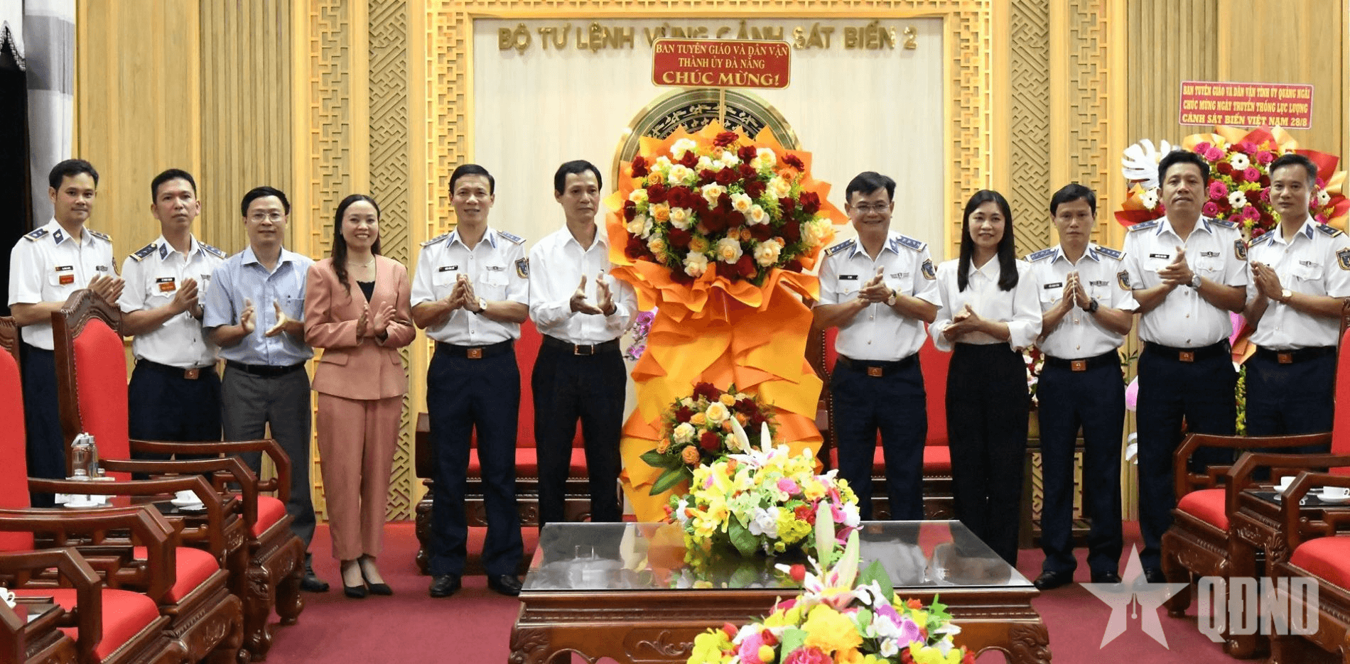 Ban Tuyên giáo và Dân vận Thành ủy Đà Nẵng chúc mừng Ngày truyền thống lực lượng Cảnh sát biển Việt Nam