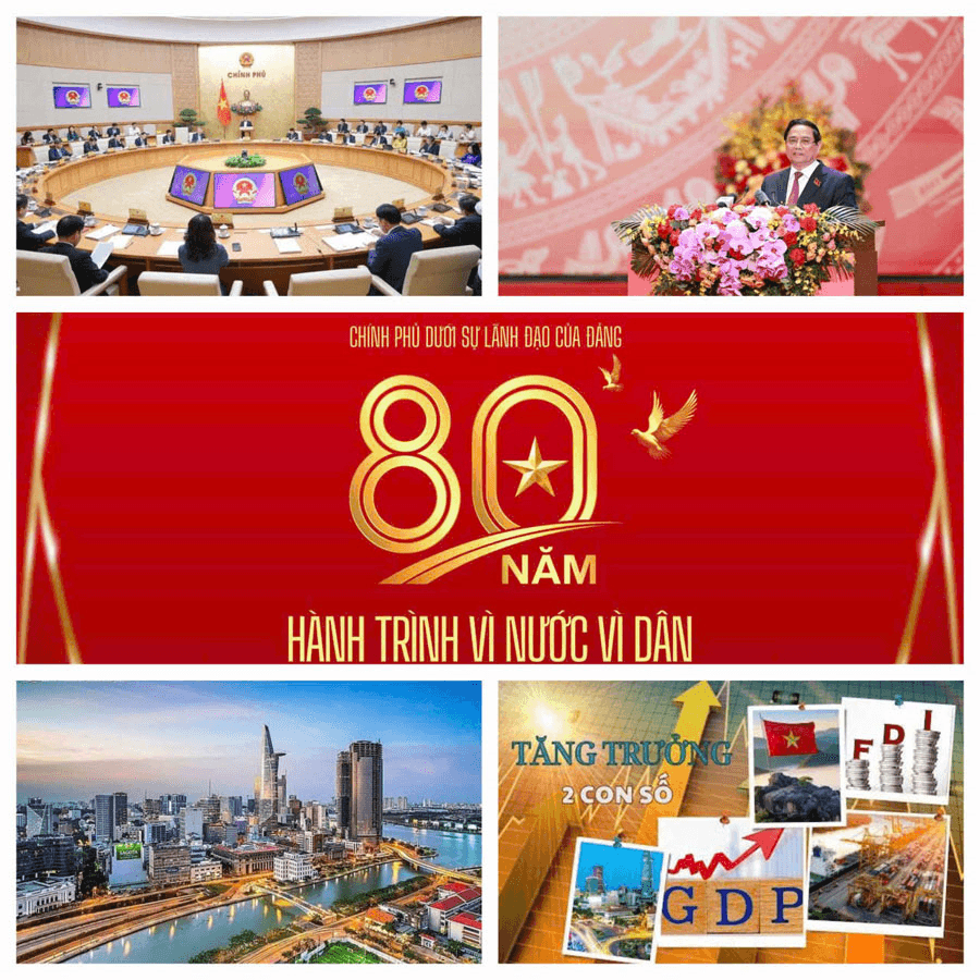 Chính phủ dưới sự lãnh đạo của Đảng 80 năm hành trình vì nước, vì dân