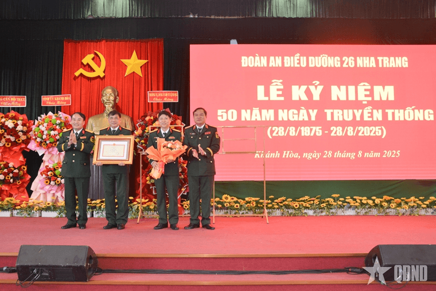 Đoàn An điều dưỡng 26 Nha Trang tổ chức kỷ niệm 50 năm Ngày truyền thống