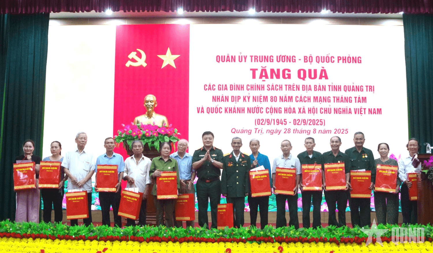 Quân ủy Trung ương, Bộ Quốc phòng tổ chức các hoạt động tri ân tại tỉnh Quảng Trị