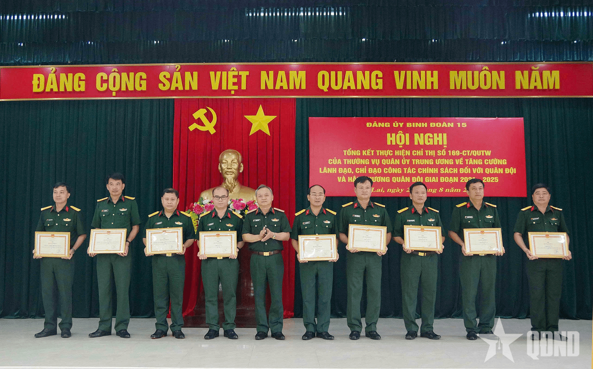 Binh đoàn 15: Thực hiện tốt công tác chính sách đối với Quân đội và hậu phương Quân đội