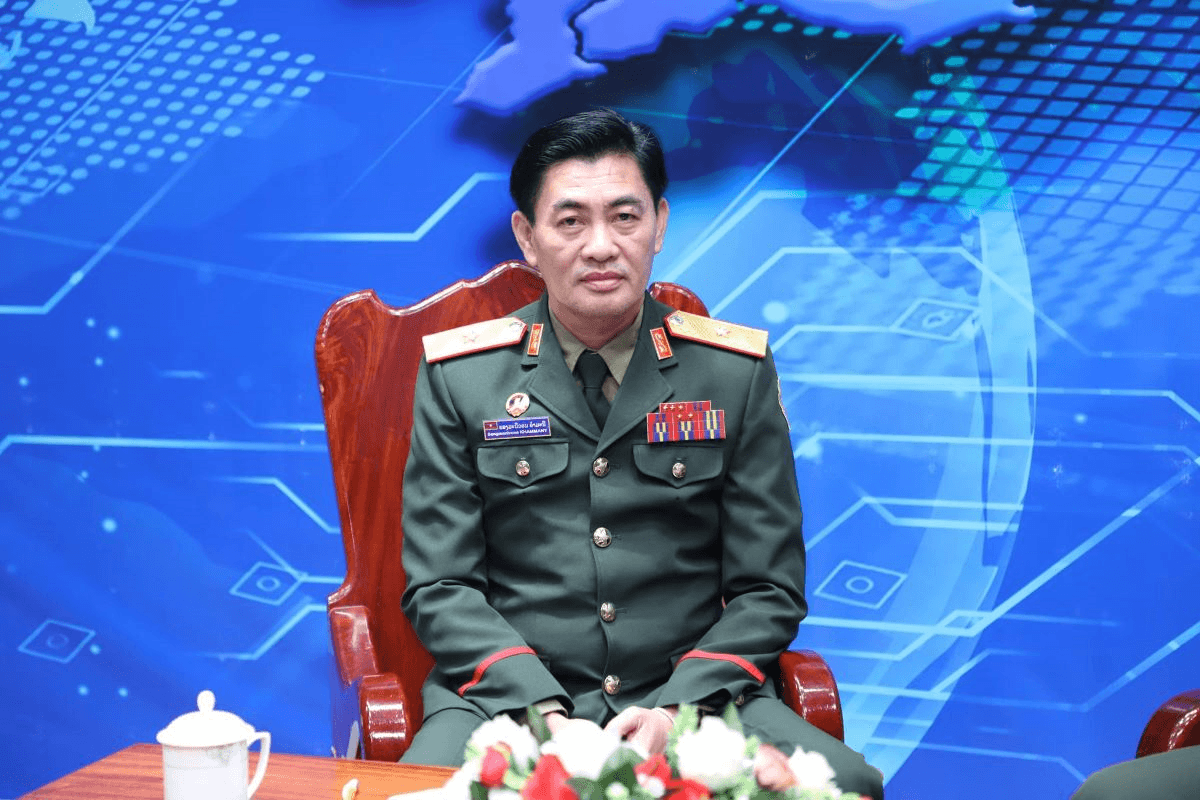 Phó chủ nhiệm Tổng cục Chính trị Quân đội nhân dân Lào gửi lời chúc mừng Việt Nam nhân kỷ niệm Quốc khánh 2-9