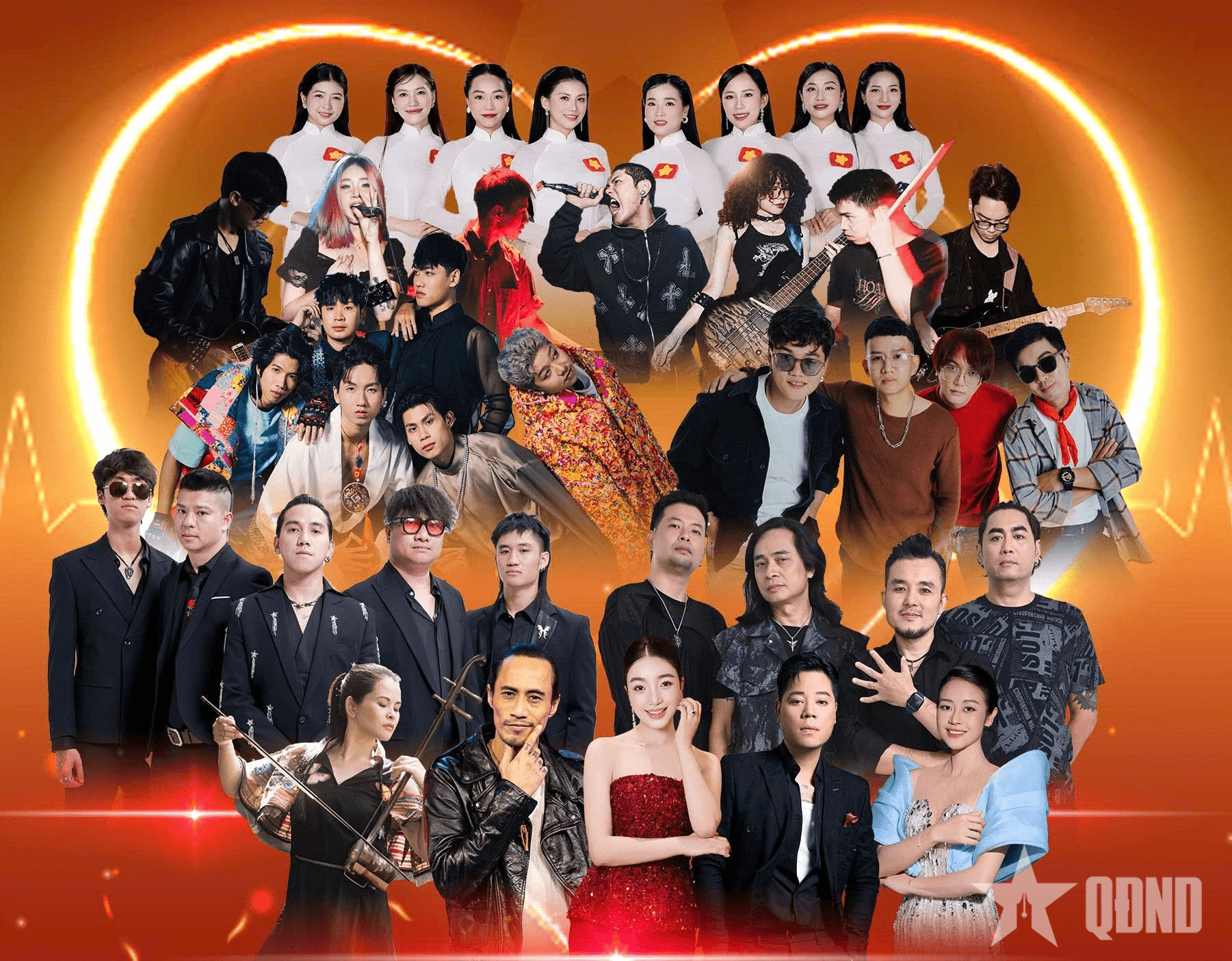 “Rock Concert - Trái tim Việt Nam” - lan tỏa tình yêu Tổ quốc bằng âm nhạc