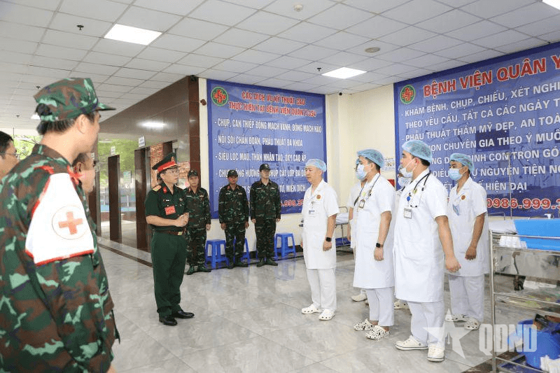 Đoàn công tác Cục Quân y kiểm tra công tác bảo đảm y tế phục vụ nhiệm vụ A80