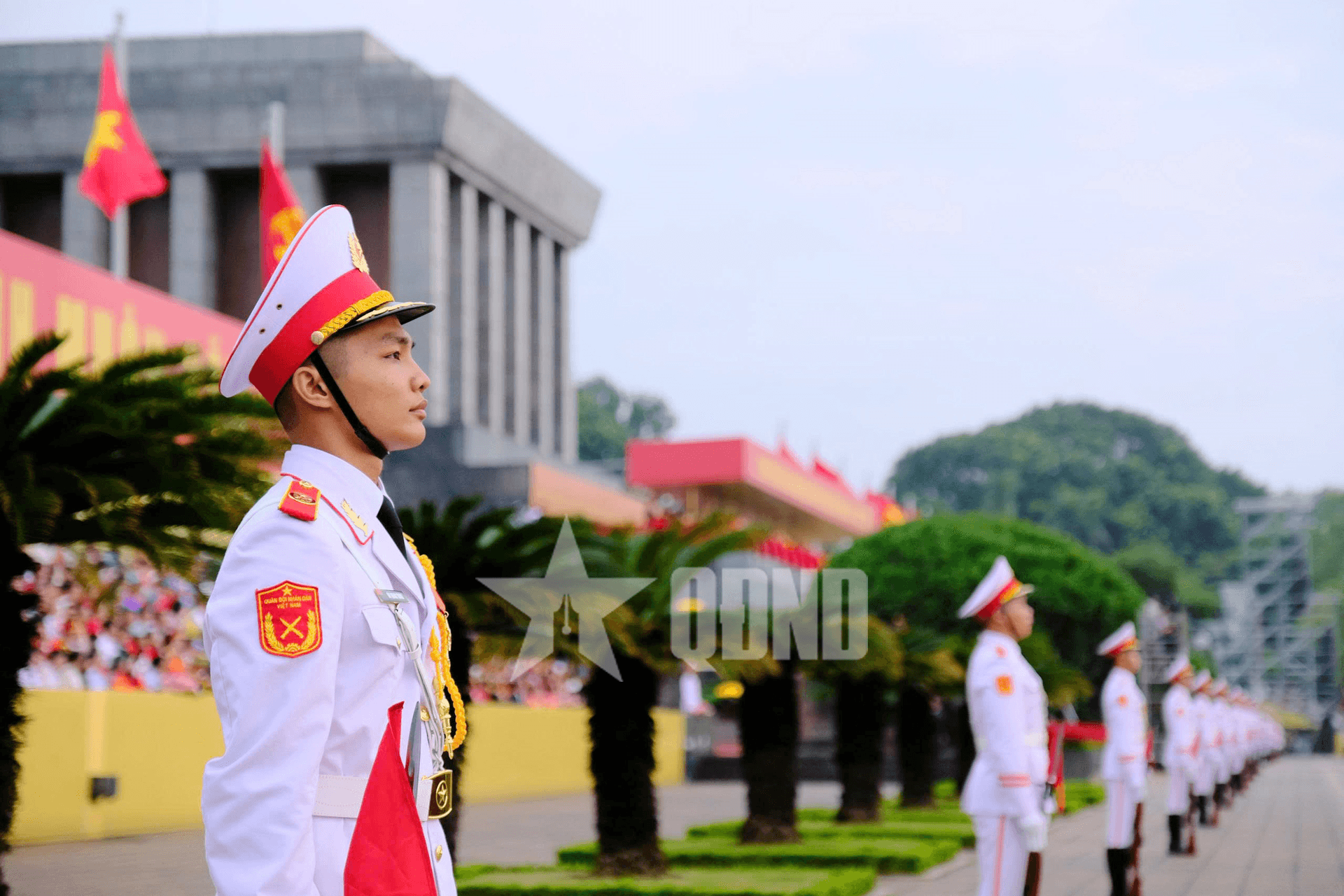 Những hình ảnh ấn tượng trên Quảng trường Ba Đình trong buổi tổng duyệt diễu binh, diễu hành