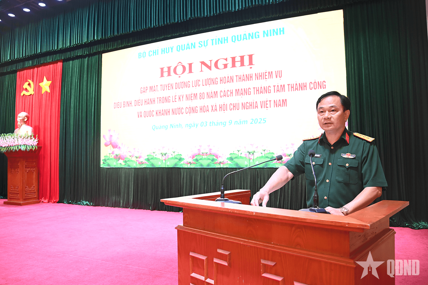 Bộ CHQS tỉnh Quảng Ninh: Gặp mặt, tuyên dương lực lượng tham gia diễu binh, diễu hành A80