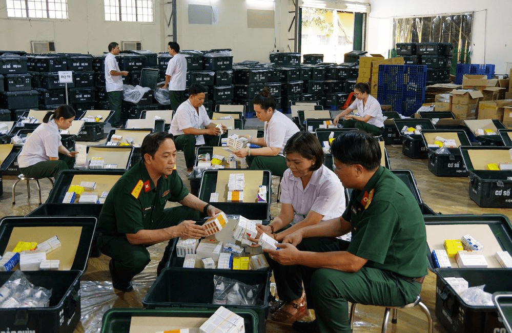 Vững bước kho quân y chiến lược