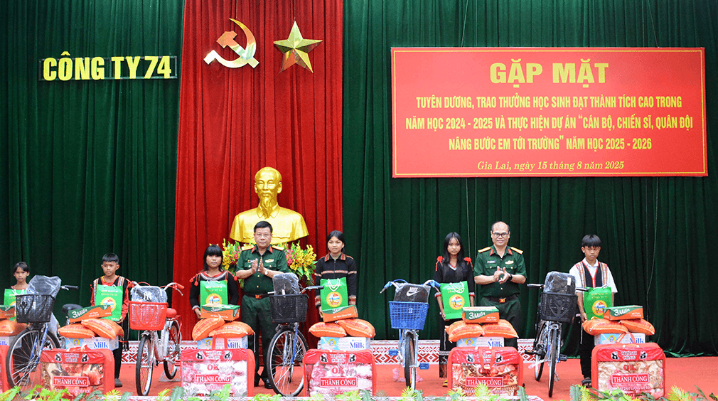 Nâng ước mơ tuổi thơ vùng biên giới