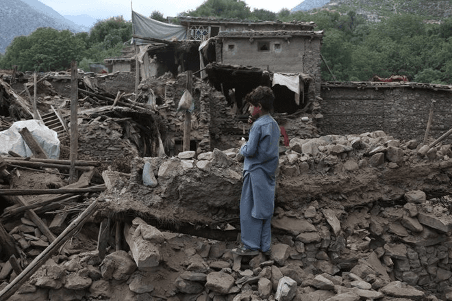 Động đất tại Afghanistan: Số người thiệt mạng tăng mạnh lên hơn 2.200 người