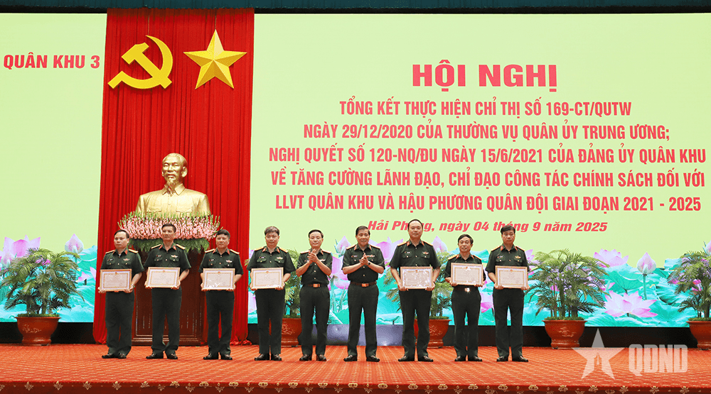 Quân khu 3 lãnh đạo, chỉ đạo thực hiện hiệu quả công tác chính sách