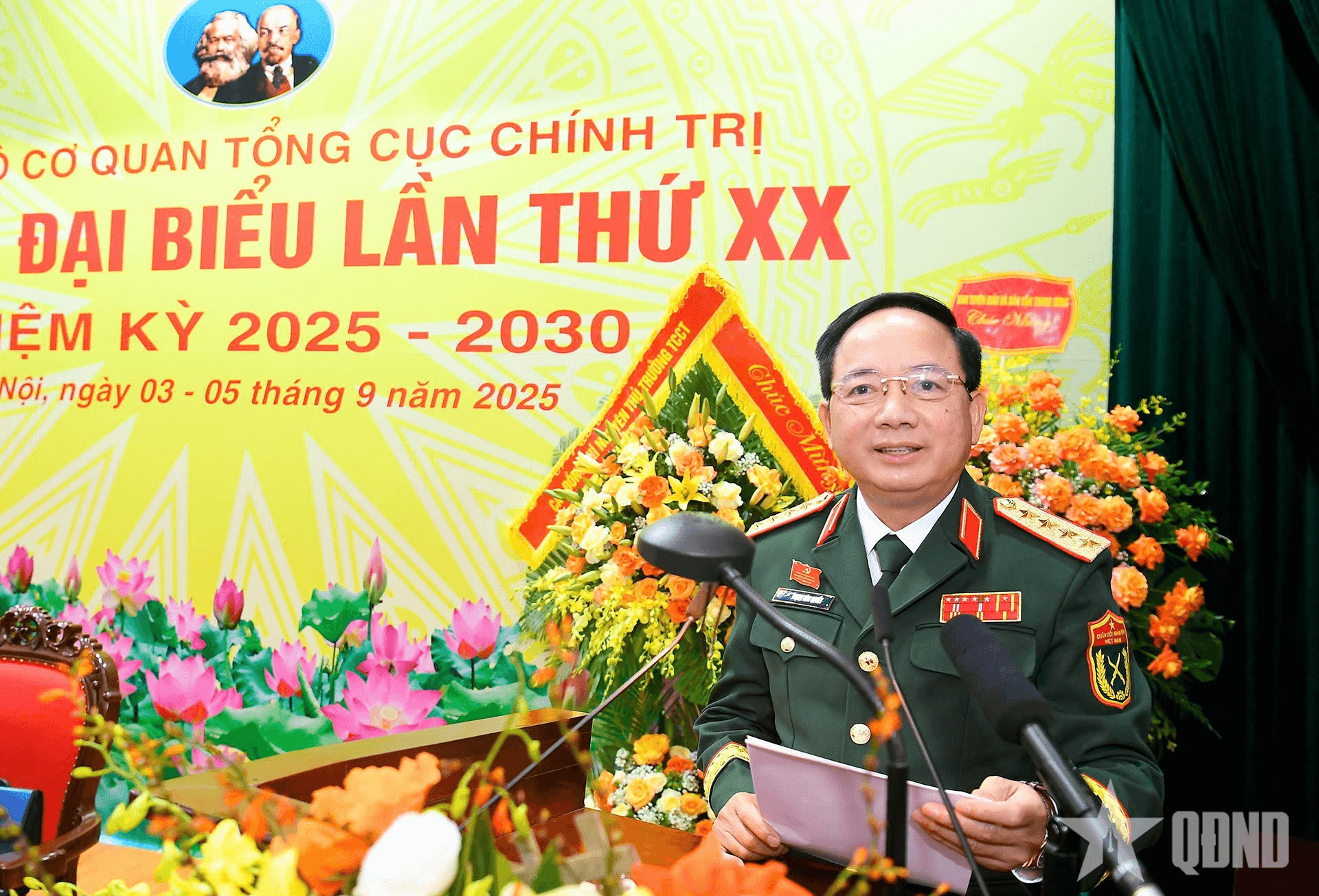 Phát biểu chỉ đạo của Đại tướng Trịnh Văn Quyết tại Đại hội Đảng bộ Cơ quan Tổng cục Chính trị  lần thứ XX, nhiệm kỳ 2025-2030