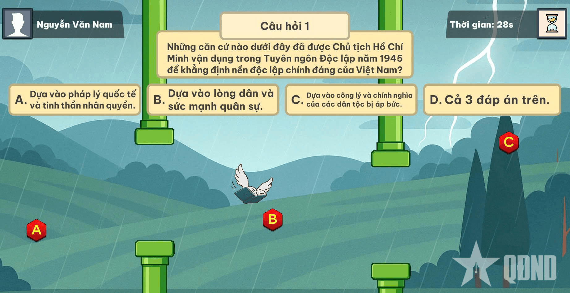 25.000 người tham gia game trực tuyến “Giải mã lịch sử”