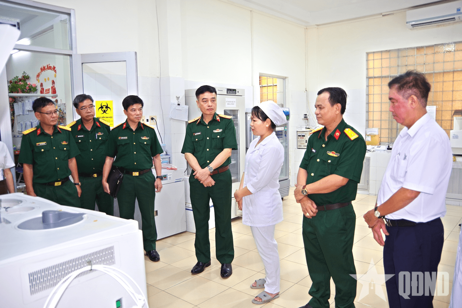 Cần Thơ: Cục Quân y làm việc tại Bệnh viện Quân dân y Sóc Trăng