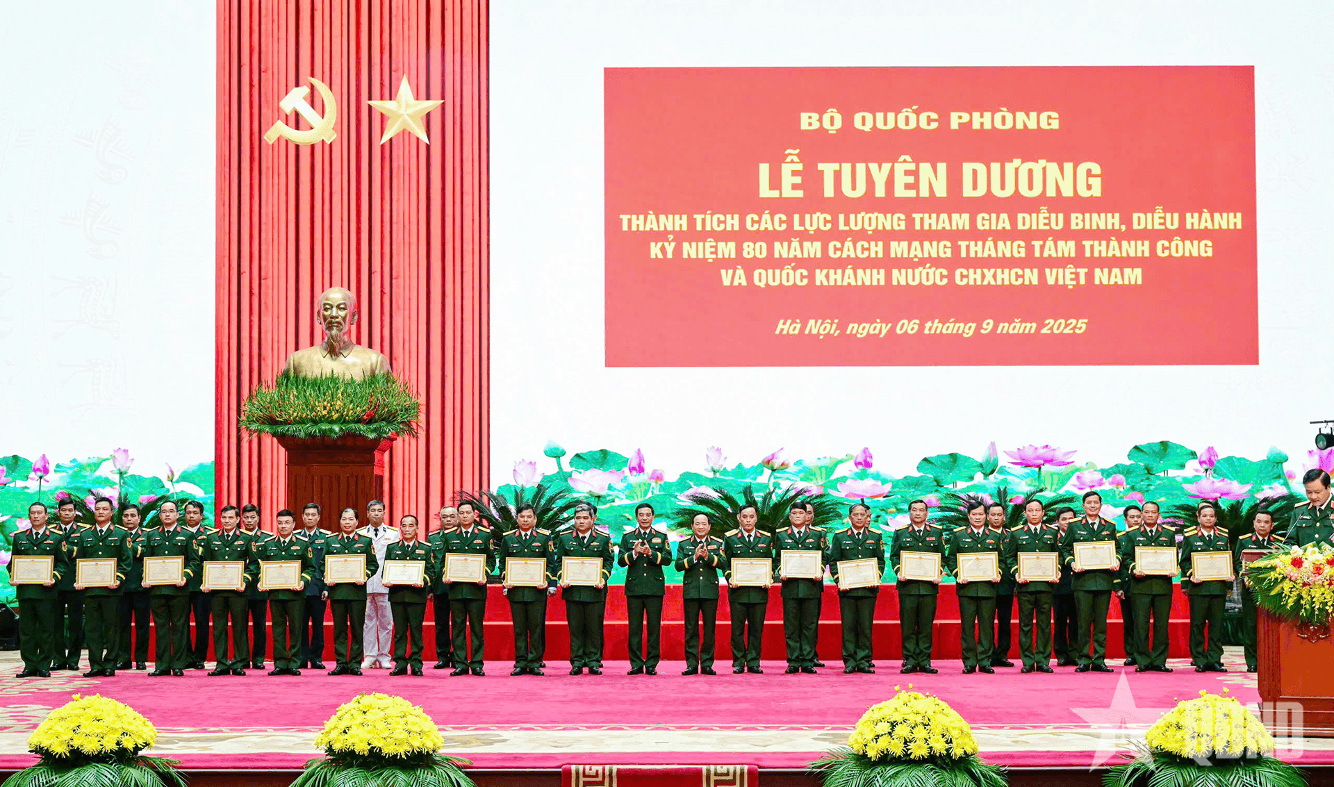Bộ Quốc phòng tuyên dương các lực lượng tham gia nhiệm vụ A80