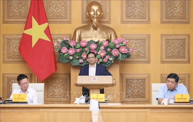 Thủ tướng Phạm Minh Chính làm việc với Hội đồng Tư vấn chính sách