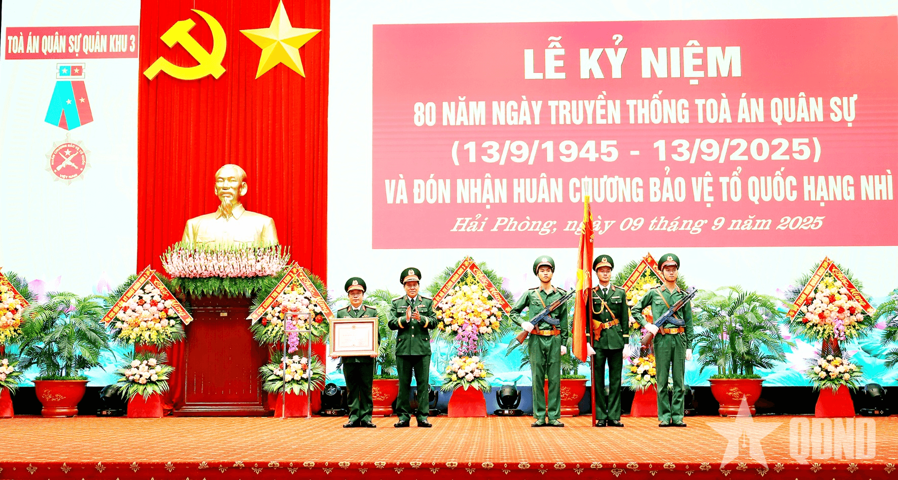 Tòa án Quân sự Quân khu 3 kỷ niệm 80 năm Ngày truyền thống Tòa án Quân sự