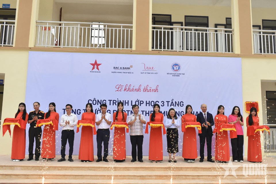 Điện Biên: Khánh thành công trình lớp học hơn 7 tỷ đồng