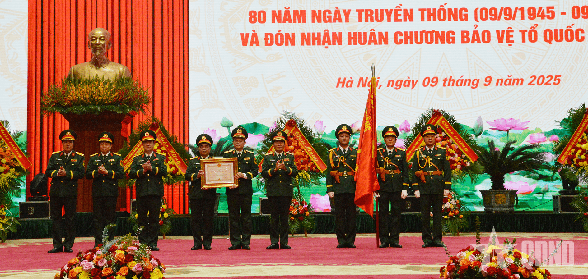 Cục Hậu cần, Bộ Tổng Tham mưu đón nhận Huân chương Bảo vệ Tổ quốc hạng Ba