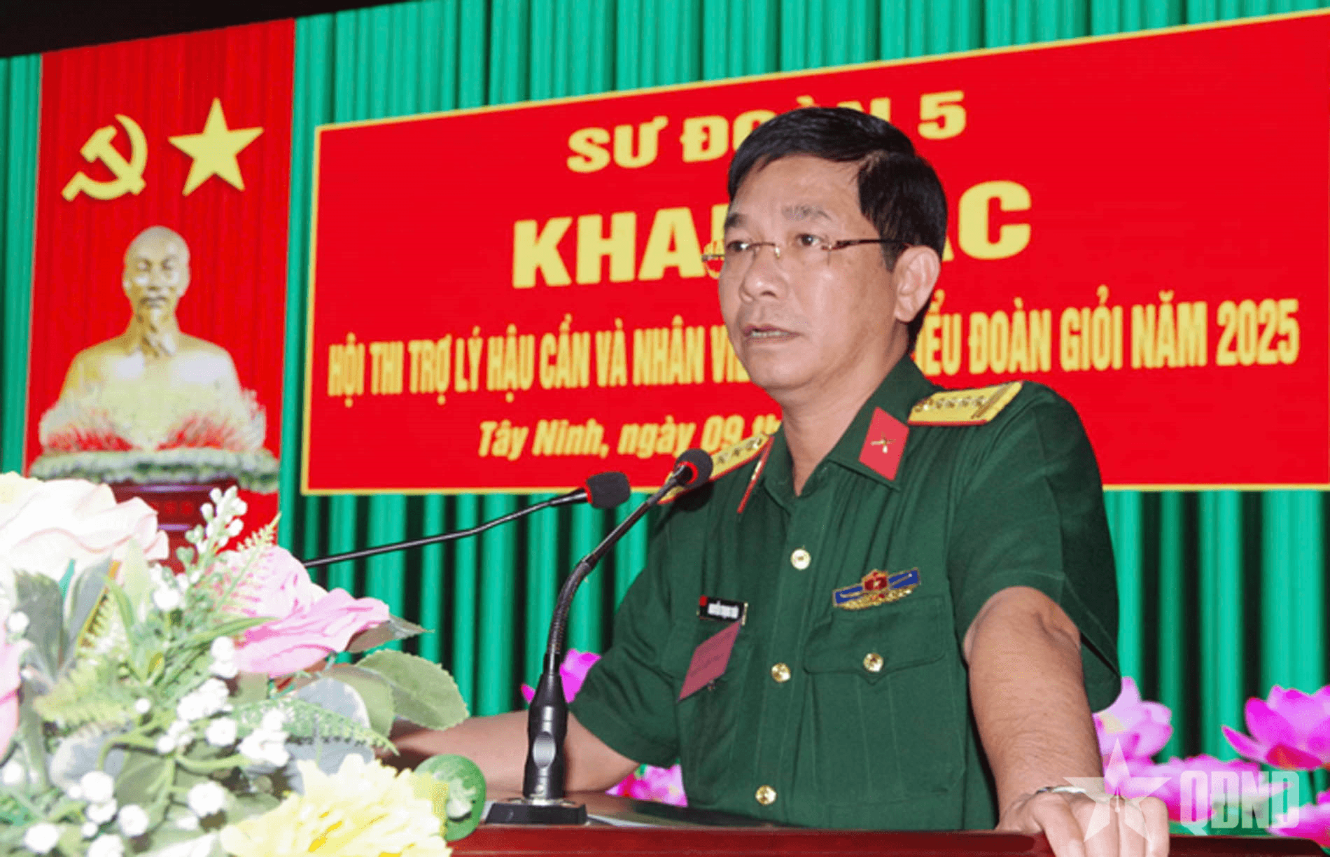 Sư đoàn 5 (Quân khu 7): Hội thi “Trợ lý hậu cần, nhân viên quản lý tiểu đoàn giỏi”
