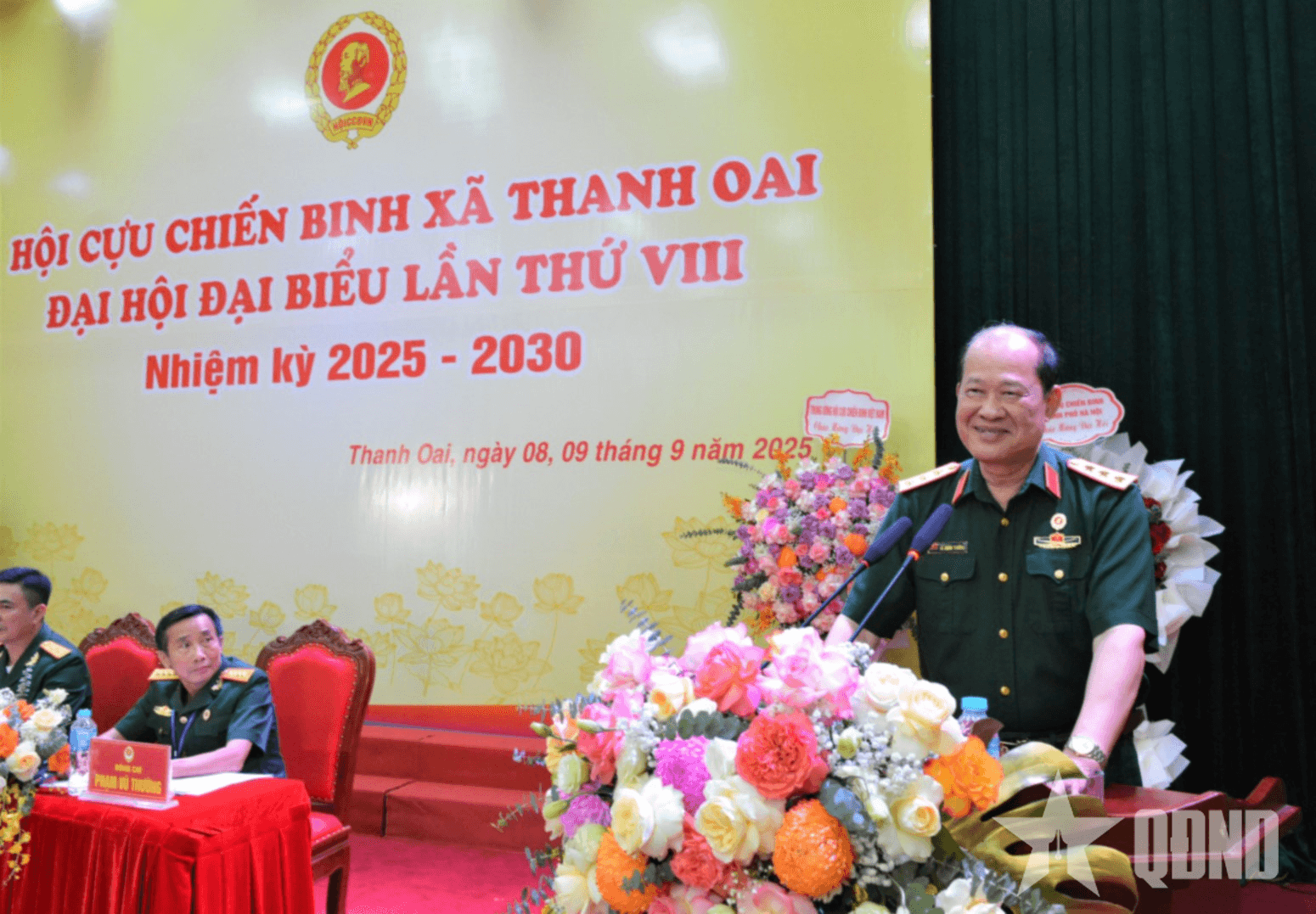 Hội Cựu chiến binh xã Thanh Oai tổ chức Đại hội đại biểu lần thứ VIII, nhiệm kỳ 2025 - 2030
