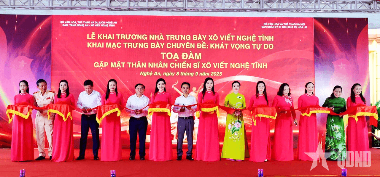 Bảo tàng Nghệ An - Xô viết Nghệ Tĩnh: Khai trương Nhà trưng bày Xô viết Nghệ Tĩnh, trưng bày chuyên đề “Khát vọng tự do”