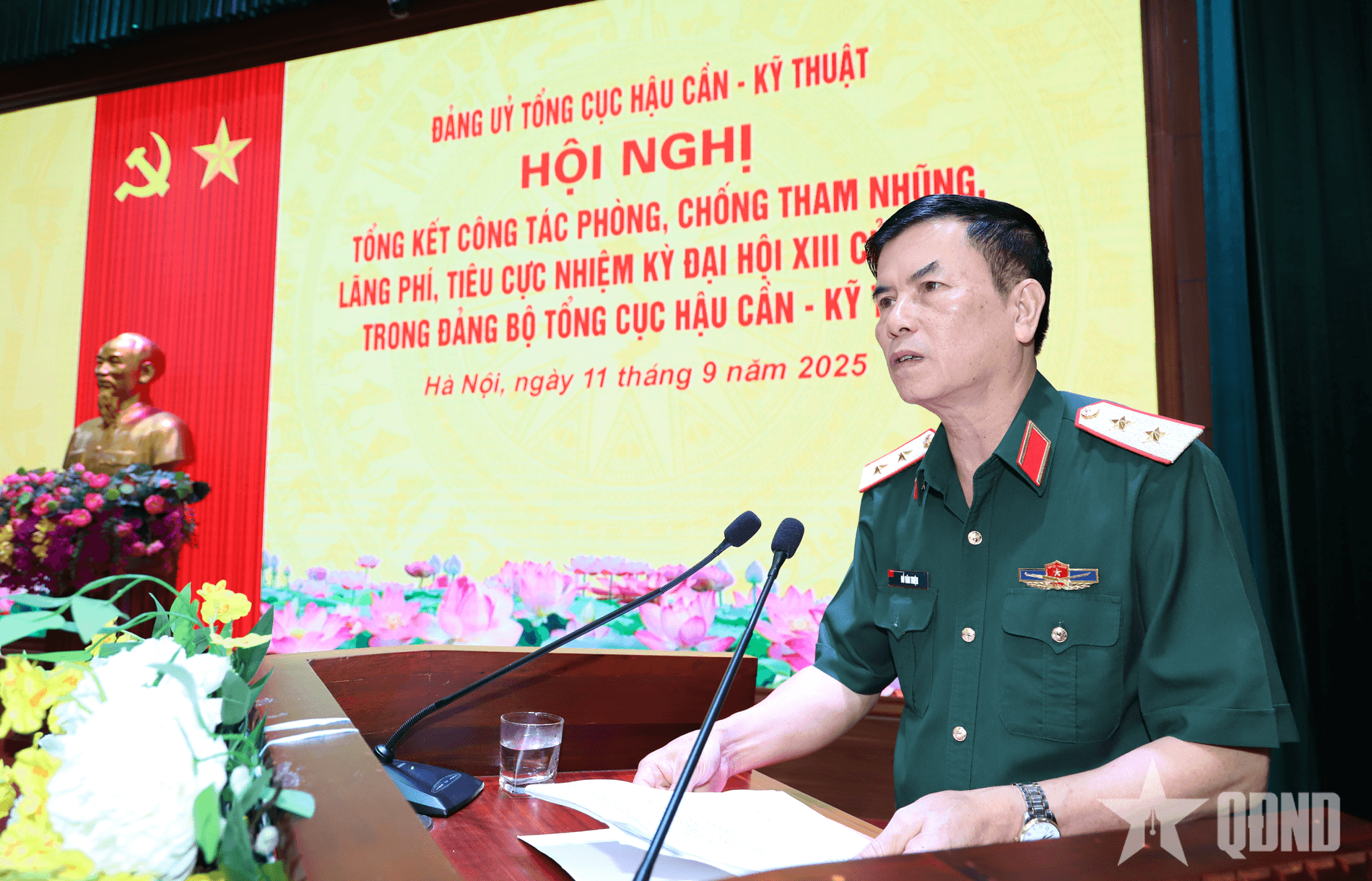 Đảng ủy Tổng cục Hậu cần - Kỹ thuật: Nhiều giải pháp trong phòng, chống tham nhũng, lãng phí, tiêu cực