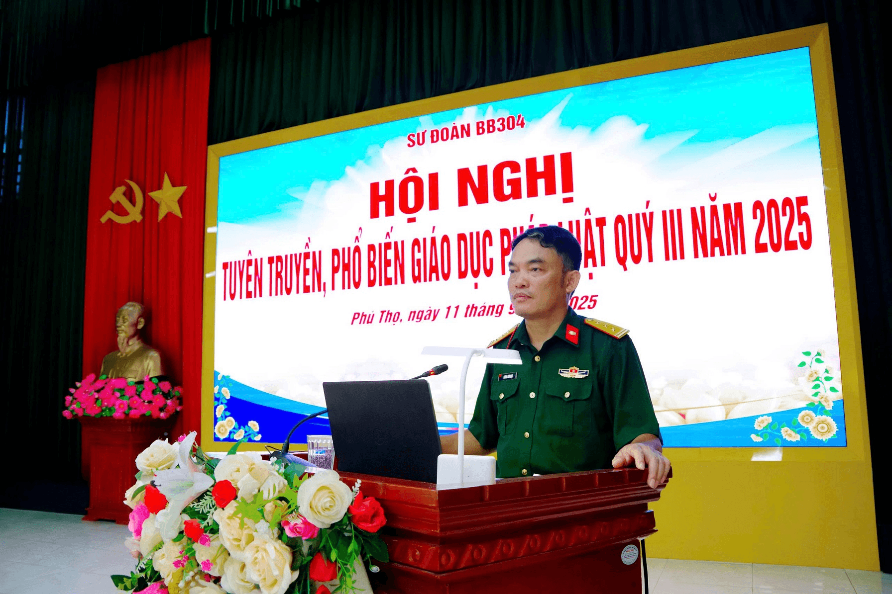 Sư đoàn 304 (Quân khu 2) tổ chức hiệu quả giáo dục pháp luật