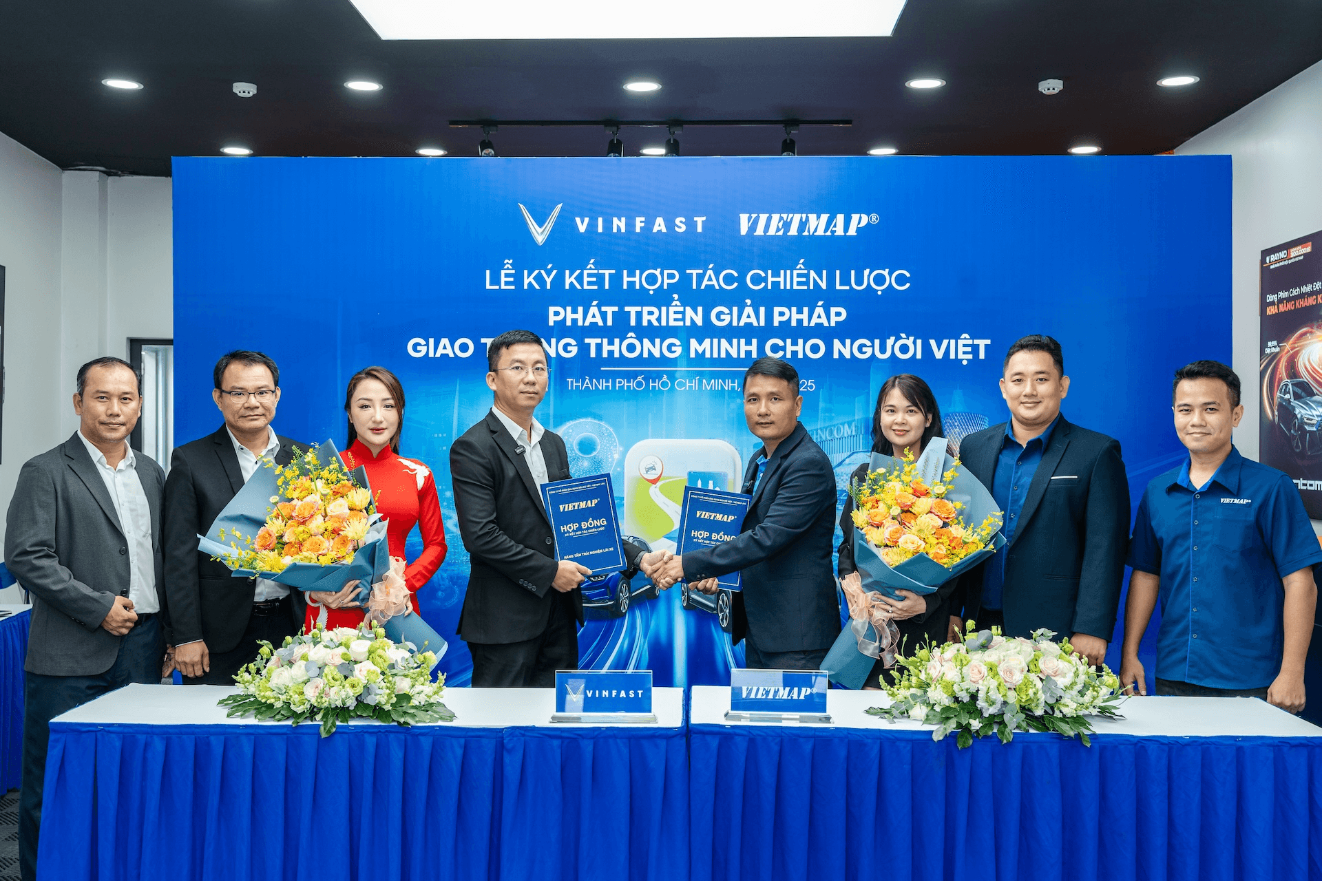 VinFast và Vietmap ký kết hợp tác chiến lược, phát triển giải pháp giao thông thông minh cho người Việt