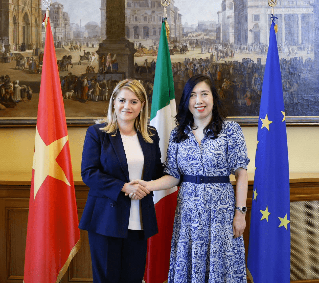 Thúc đẩy các cơ chế hợp tác sâu rộng, hiệu quả giữa Việt Nam và Italy