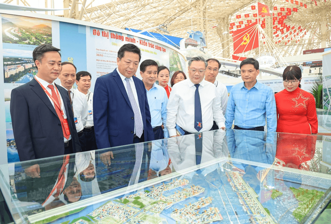 Những điểm nhấn thu hút tại không gian trưng bày của ngành Xây dựng