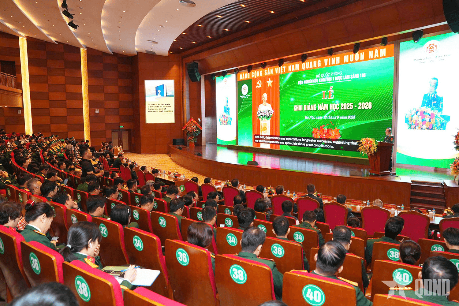 Viện Nghiên cứu Khoa học Y Dược lâm sàng 108 khai giảng năm học 2025-2026