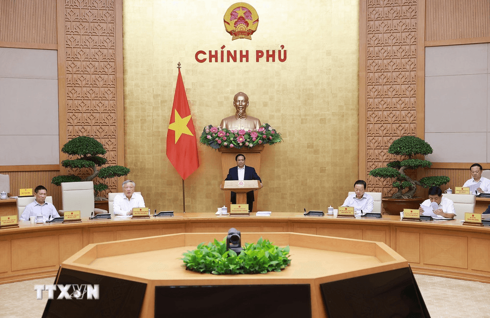 Thủ tướng Phạm Minh Chính chủ trì Phiên họp Chính phủ chuyên đề xây dựng pháp luật lần thứ hai trong tháng 9-2025