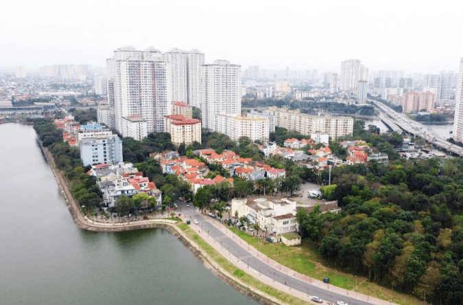 Hà Nội thí điểm đóng nút đèn tín hiệu Nguyễn Hữu Thọ - tuyến số 17 Khu đô thị Bắc Linh Đàm
​