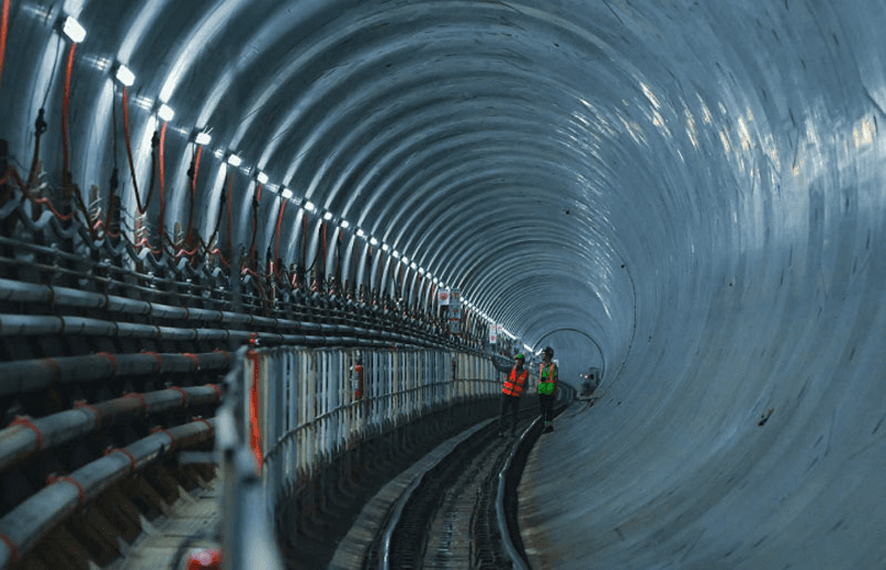 Tuyến metro Nhổn - ga Hà Nội tiến gần đích