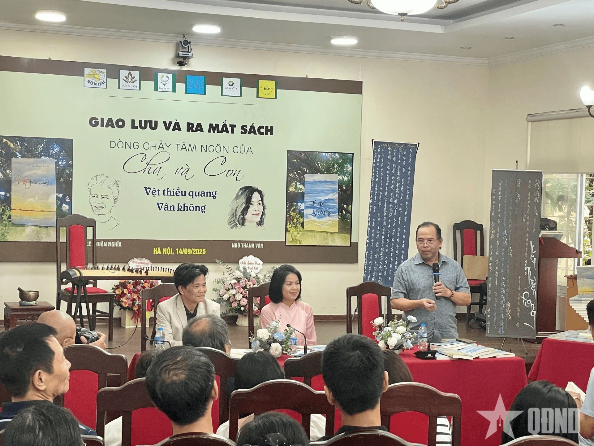 Ra mắt sách của hai nhà thơ Lê Thuận Nghĩa và Ngô Thanh Vân