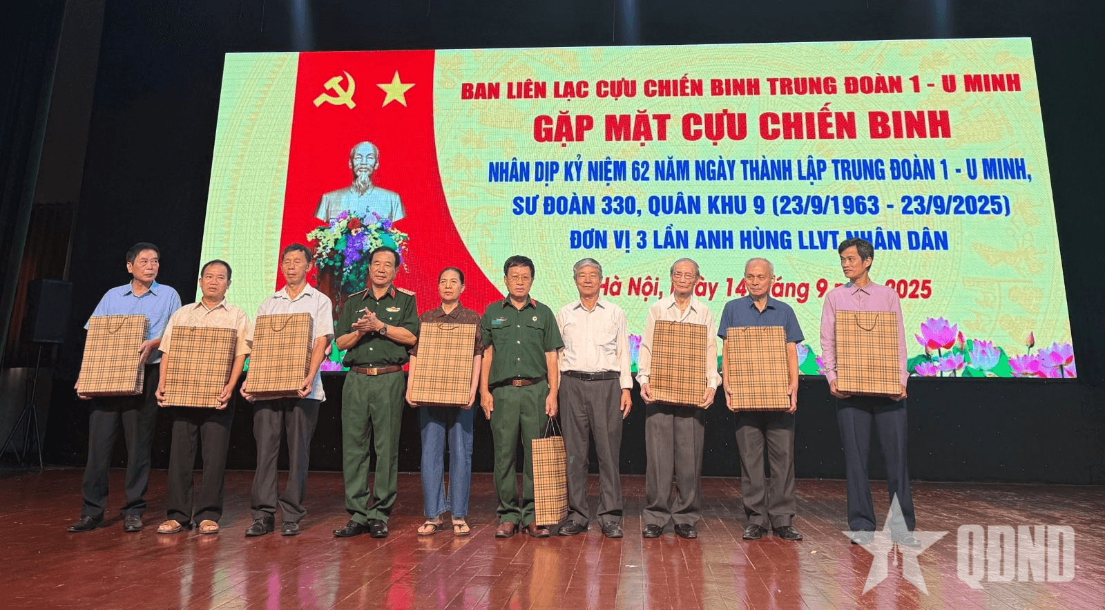 Gặp mặt truyền thống cựu chiến binh Trung đoàn 1 - U Minh