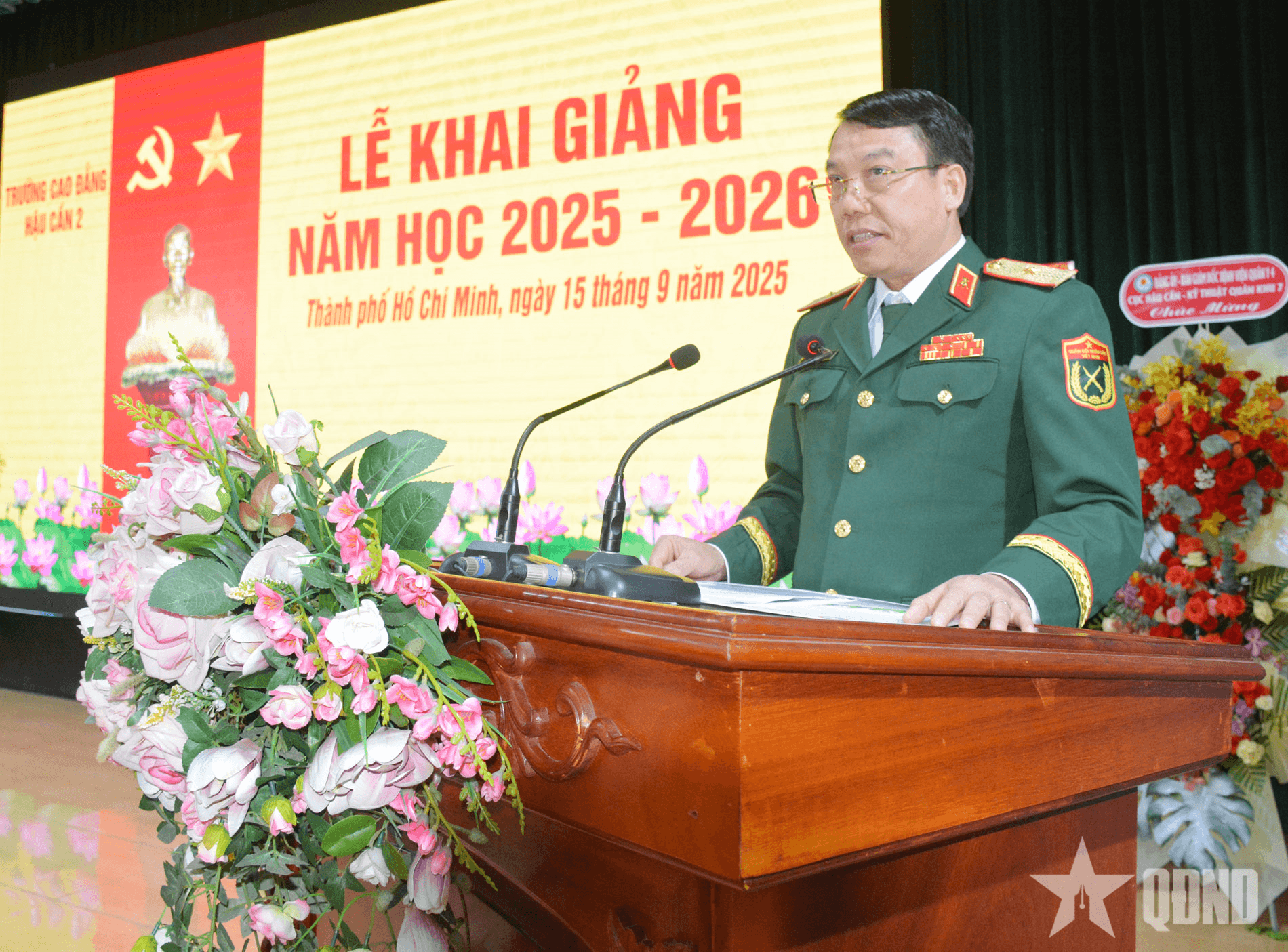 Trường Cao đẳng Hậu cần 2 khai giảng năm học 2025-2026