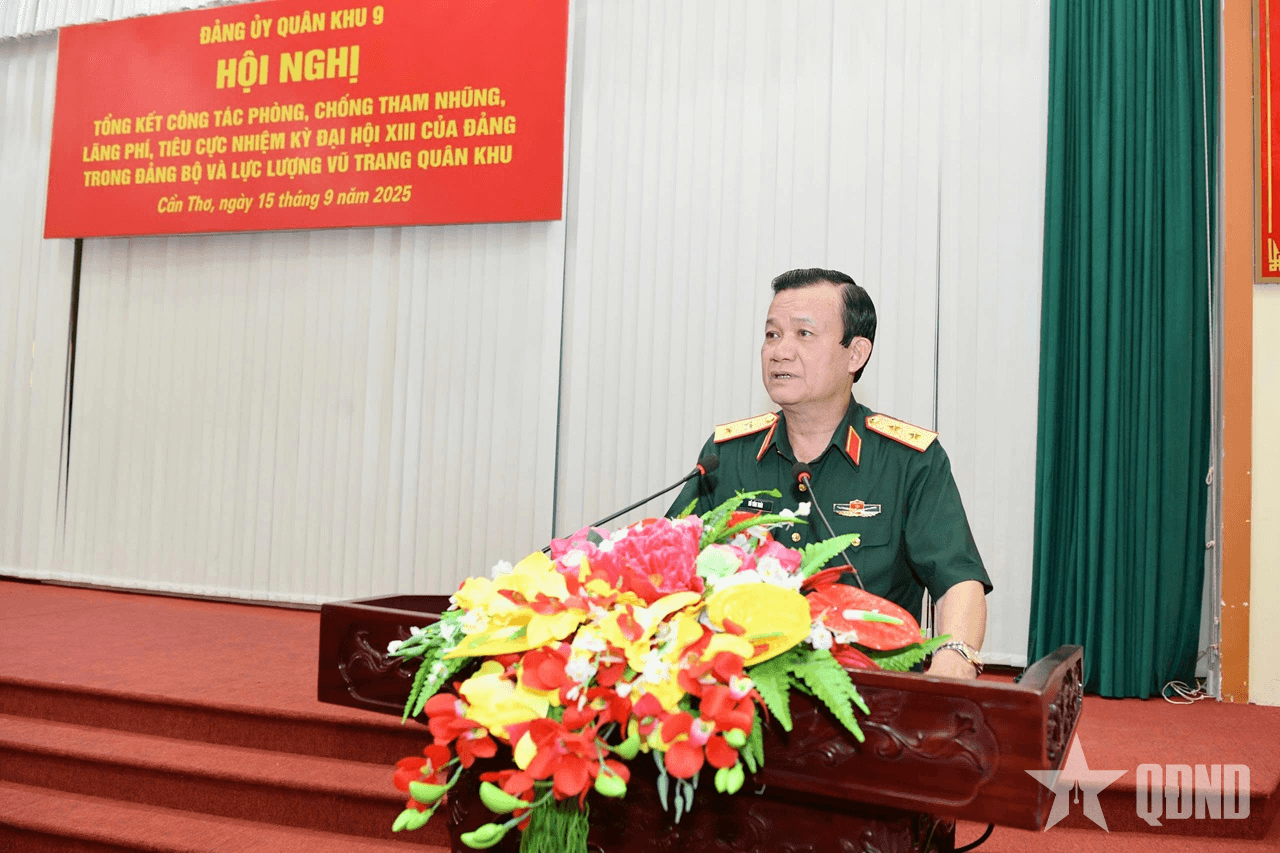 Quân khu 9: Đẩy mạnh công tác phòng, chống tham nhũng, lãng phí, tiêu cực
