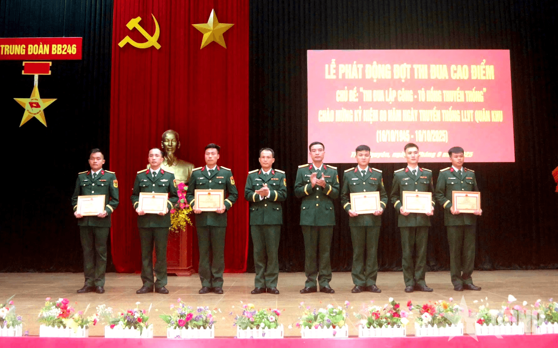 Phát động đợt thi đua cao điểm “Thi đua lập công-Tô hồng truyền thống”