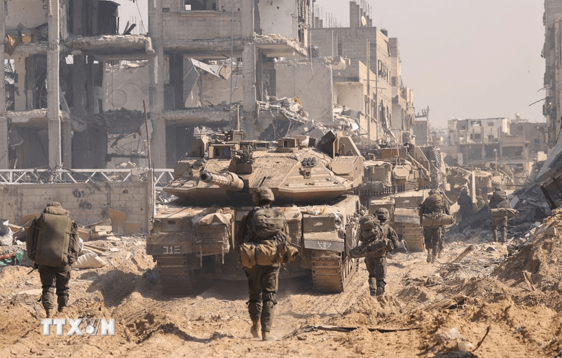 Israel tiến hành chiến dịch tấn công trên bộ tại Gaza