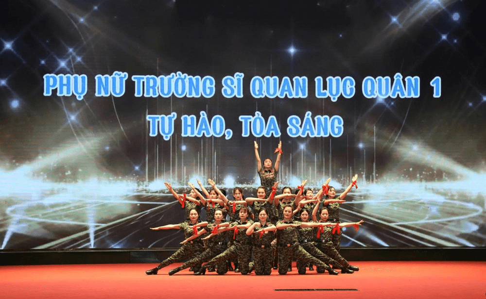 Nâng cao chất lượng hoạt động Hội Phụ nữ ở Trường Sĩ quan Lục quân 1